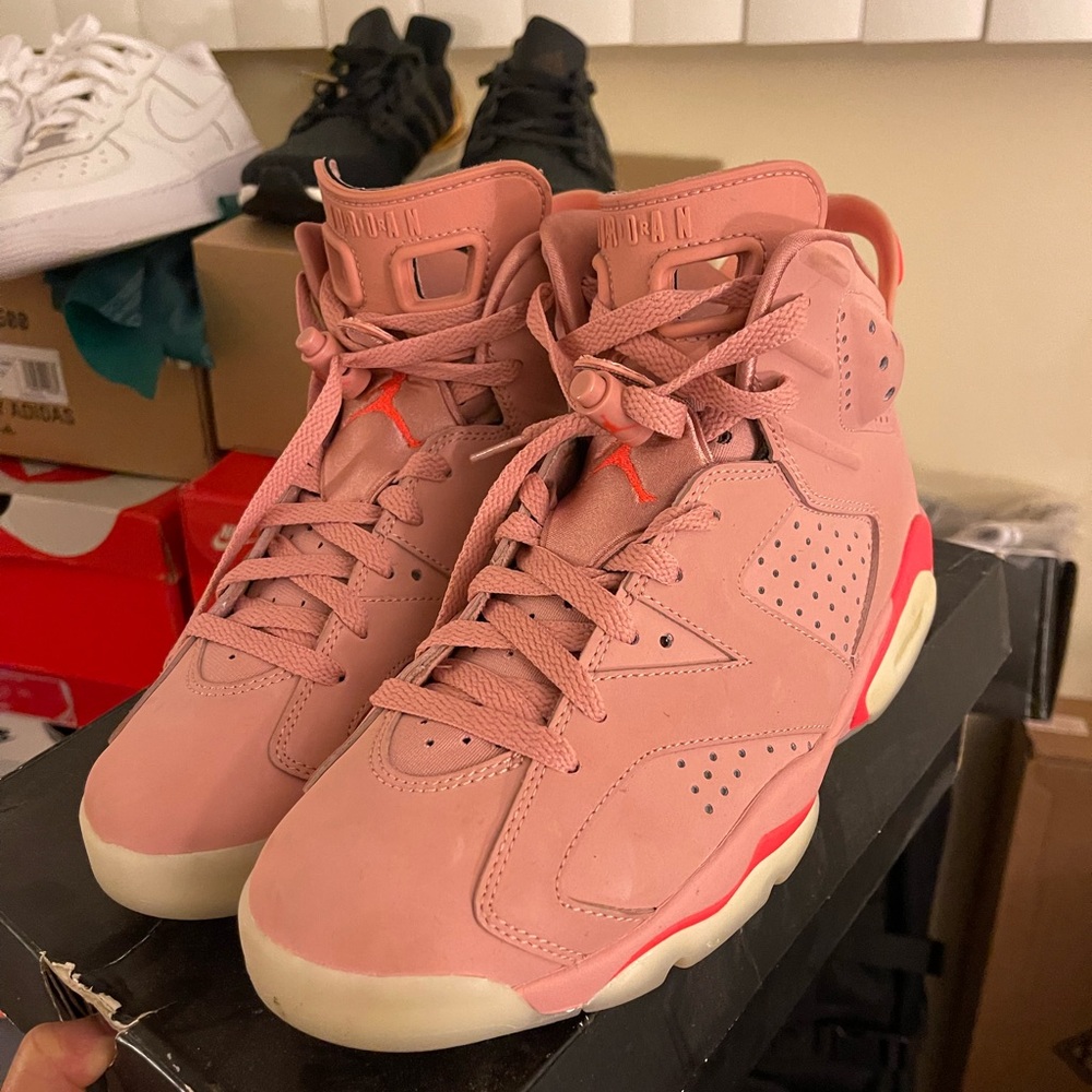 Retro 6 aleali may millennial pink